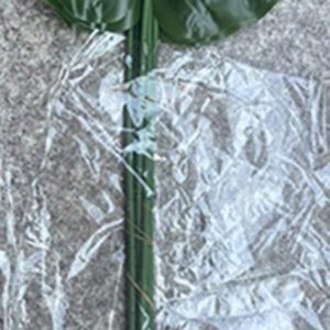 Extra-Long Artificial Monstera Leaf Stem, 2.3oz 15"X17"X35"
