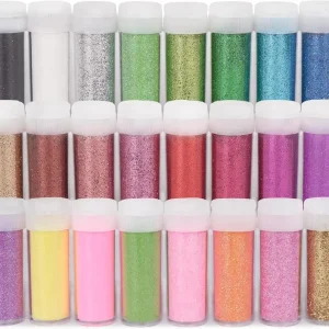 1lb/16oz Snow Glitter Flakes (Various Colors)
