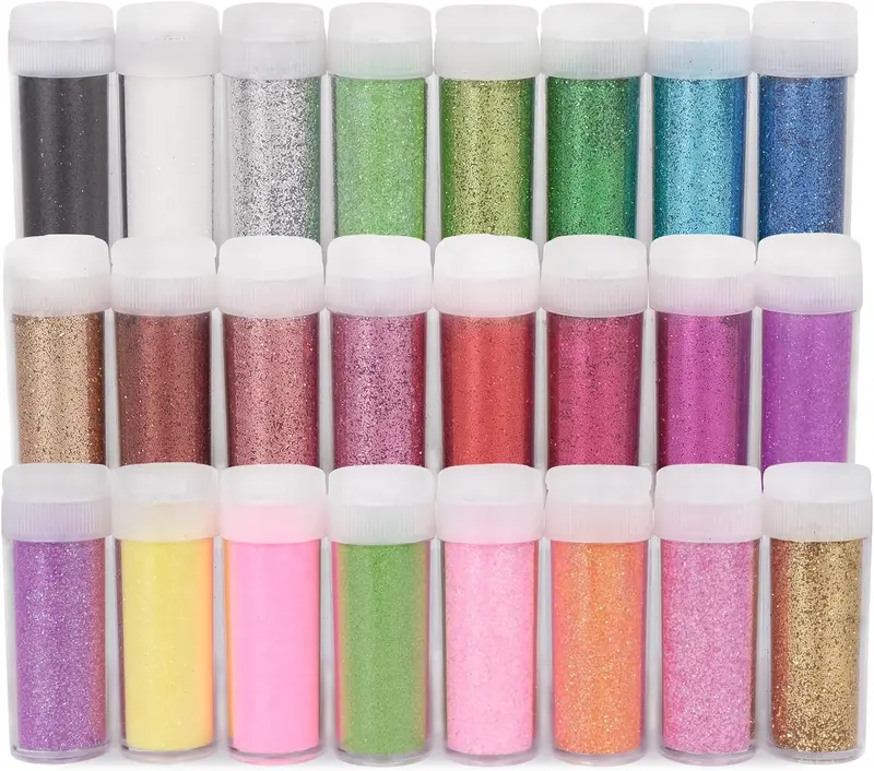 1lb/16oz Snow Glitter Flakes (Various Colors)